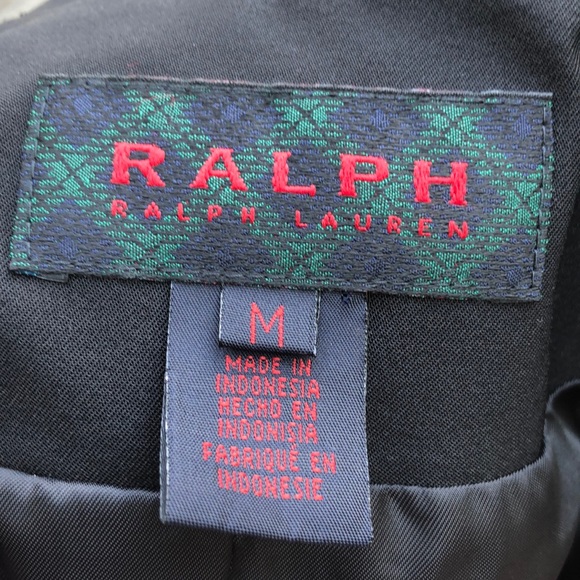 Ralph Ralph Lauren black sleek jacket - Picture 7 of 8